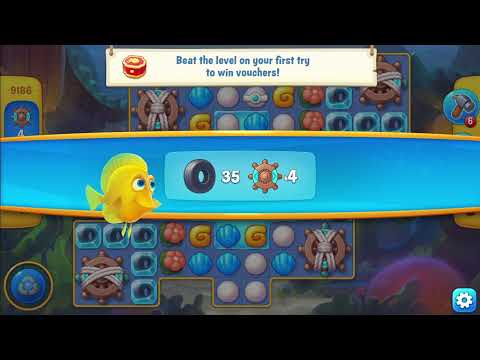 FISHDOM:  💥💥 Level 9186 First try  No boosters💥💥