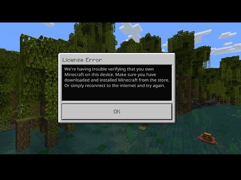 ANGRY BOY ZG - How to fix License Error problem in Minecraft 💯