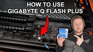 GIGABYTE Z690 Q Flash Plus BIOS Update Tutorial For 13th Gen CPUs