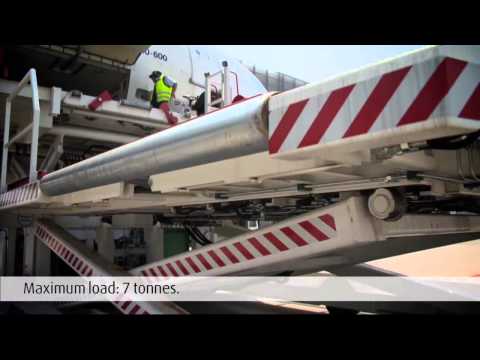 Cargo loader- less CO2 emissions at airport MUC