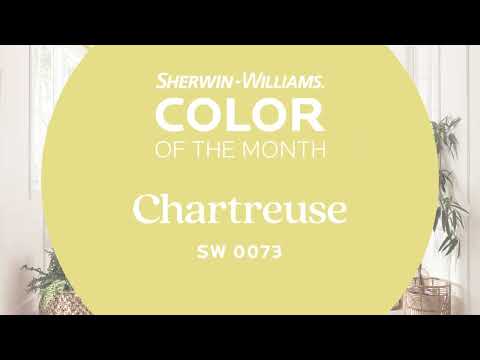 Sherwin-Williams Color of the Month - July 2022 | Chartreuse SW 0073