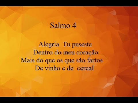 Salmo 4 - Silvestre Kuhlmann