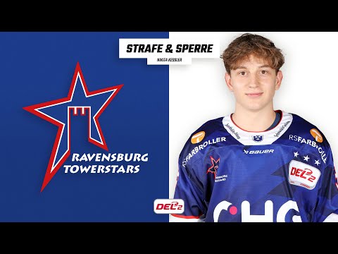 DEL2 | Nikita Kessler receives a one-game suspension | Ravensburg Towerstars