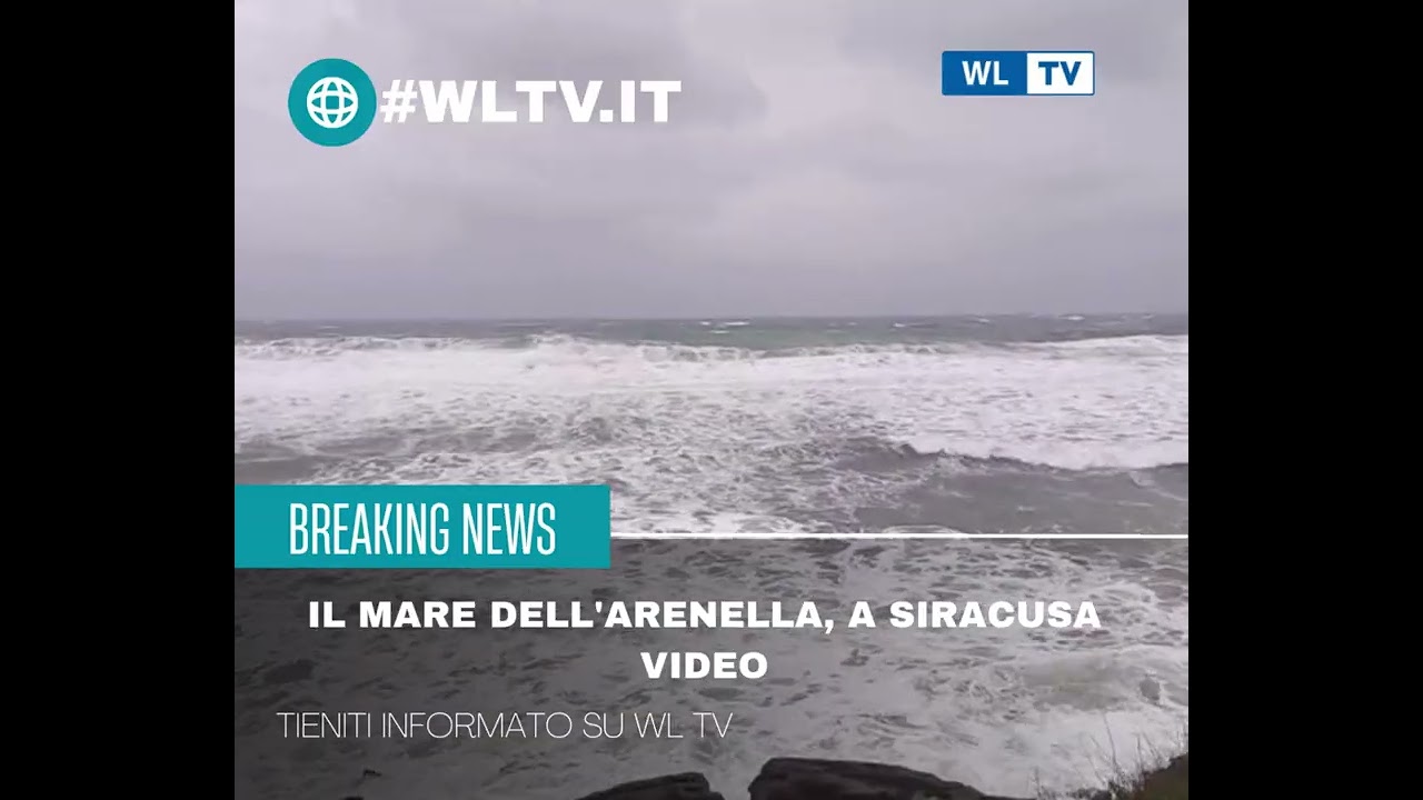 Il mare dell'Arenella, a Siracusa