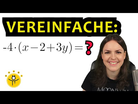 TERME mit KLAMMERN vereinfachen – Variablen, Minusklammer auflösen, Beispiele