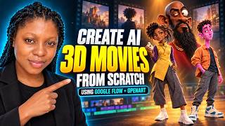  Create AI 3D movies from scratch