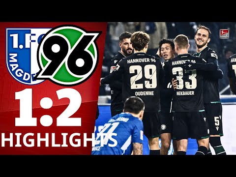 FC Magdeburg - Hannover 96 | 1:2 | Highlights | 2. Bundesliga, 20. Spieltag 2025/26