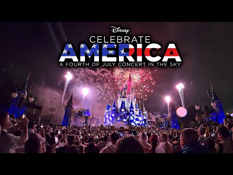 Disney’s Celebrate America! A Fourth of July Concert in the Sky Fireworks Magic Kingdom 2025 07 03