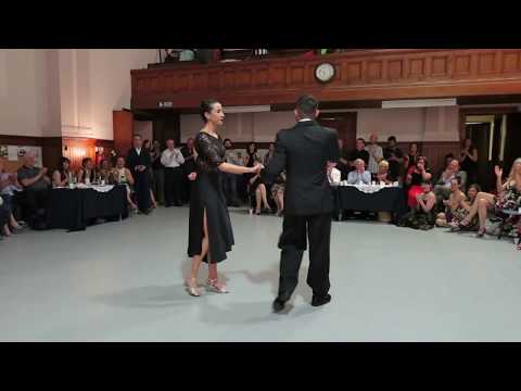 Eric Dinzel and Flavia Kohut 3rd dance @ Midnight Milonga, Glasgow, 9 June 2018
