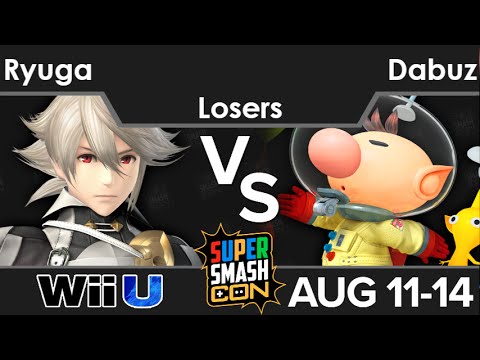 SSC16  - Ryuga (Corrin) vs dT | Dabuz (Olimar, Rosalina) Losers - Smash 4