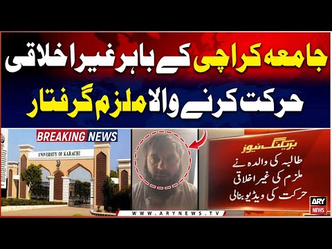 Karachi police nab man featured in viral obscene act video outside UoK