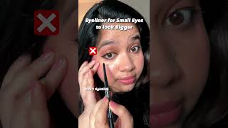 Eyeliner for Small Eyes to make it Look Bigger Do and Don’t  👁️