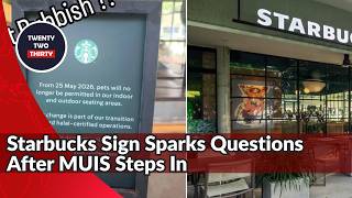 MUIS Says Starbucks Never Applied for Halal Certification After Viral Sign