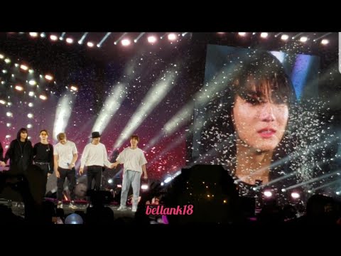 190519 (Mikrokosmos: Jungkook cried 😭) BTS 'Speak Yourself Tour' Metlife New Jersey Day 2