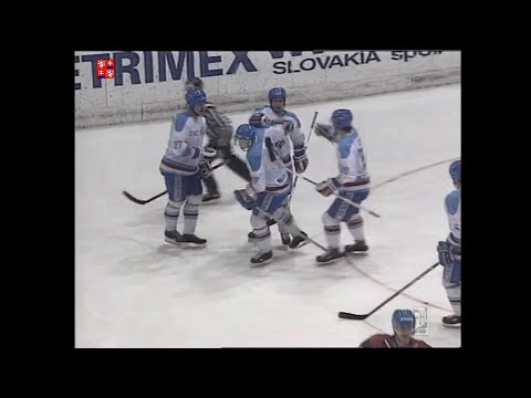 FHL, 1992/93, 39. kolo, Pardubice - Kladno 7 : 6 pp, Slovan - Vítkovice 3 : 3 pp, 16.02.1993