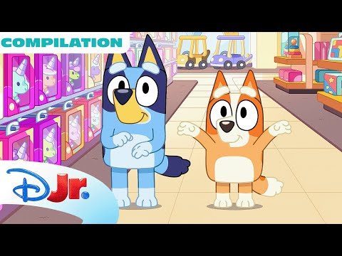 Bluey Full Episodes Compilation! 💙 Onesies, Omelette, & More! | @disneyjr