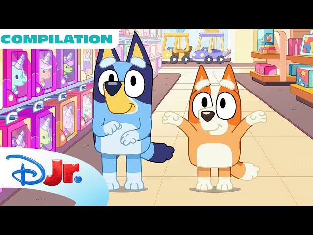 Bluey Full Episodes Compilation! 💙 Onesies, Omelette, & More! | @disneyjr