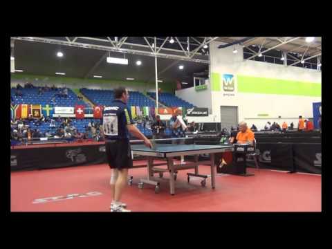 World Veterans Championships table tennis 2014 SEMI FINAL men 50 59
