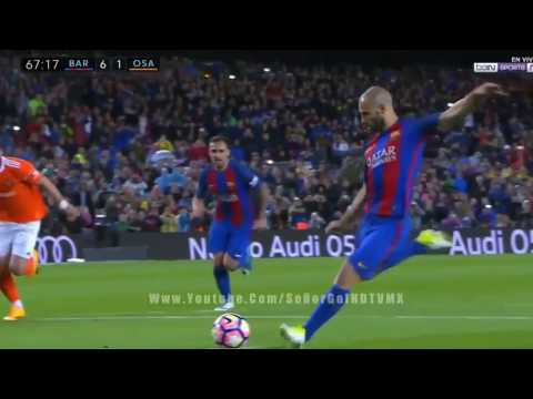 Mascherano FIRST Goal WITH BARCELONA HD