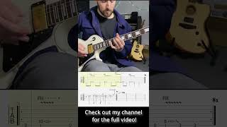 How The Gods Kill (Danzig) Cover With Tabs #guitar #guitarlesson #heavymetal #guitartabs