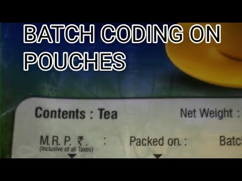 Automatic Batch Coding Machine