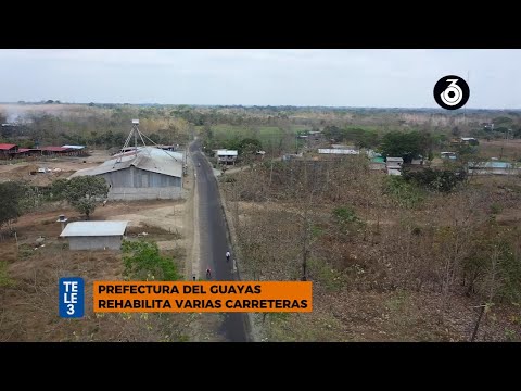 #Guayas|| 🛣️ PREFECTURA DEL GUAYAS REHABILITA VARIAS CARRETERAS