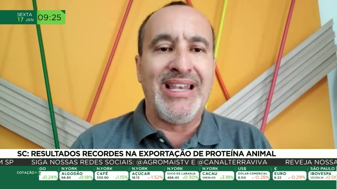 SC: Resultados recordes na exportação de proteína animal