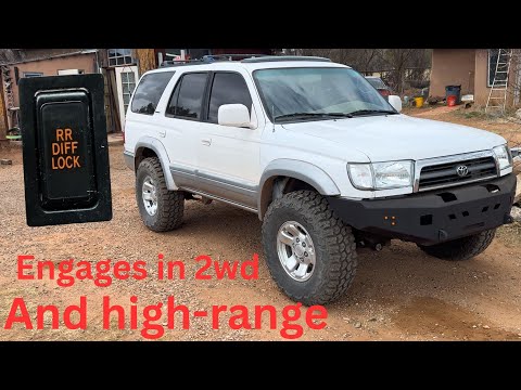The Tacoma/4runner "Grey wire" E-locker Mod for better control