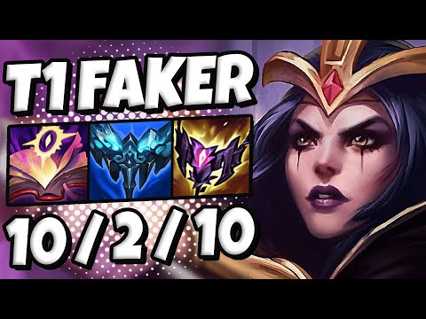 T1 Faker Leblanc vs Lissandra [ MID ] Patch 12.1 Ranked Korea ✅
