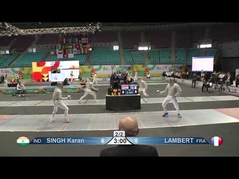 Tunis Grand Prix 2023 SMS - L64 - Karan Singh IND v Maxence Lambert FRA