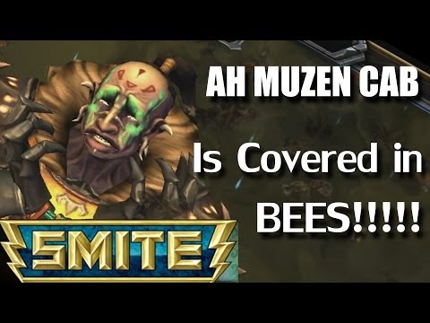 SMITE: Ah Muzen Cab is COVERED IN BEES (Solo Conquest Gameplay)
