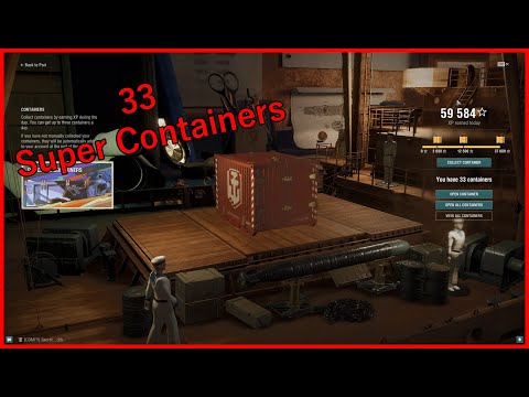 World of Warships 33 Super Container Opening