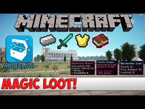 LtJim007 - Minecraft Bukkit Plugin - Magic Loot - Tutorial