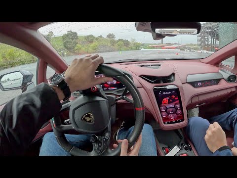 2026 Lamborghini Temerario - POV Track Drive (Binaural Audio)