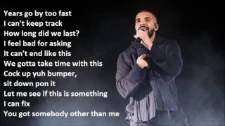 Drake feat. Rihanna - Too Good (Lyrics)