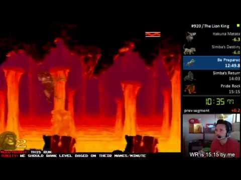 The Lion King in 15:06 (Difficult) (WR)