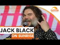 Jack Black lets loose during hilarious Australian TV interview | Sunrise