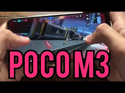 CYBER HUNTER NO POCO M3 DESEMPENHO