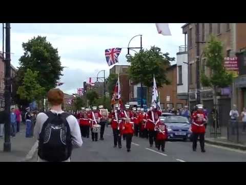 Shankill Star FB @ South Belfast Young Conquerors FB Parade 2014