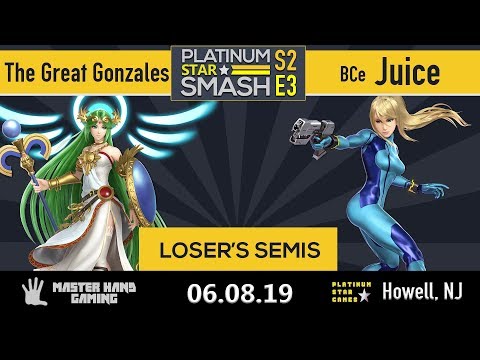 Platinum Star Smash S2:E3 - The Great Gonzales (Palutena) vs BCe | Juice (Zero Suit Samus) - L Semis