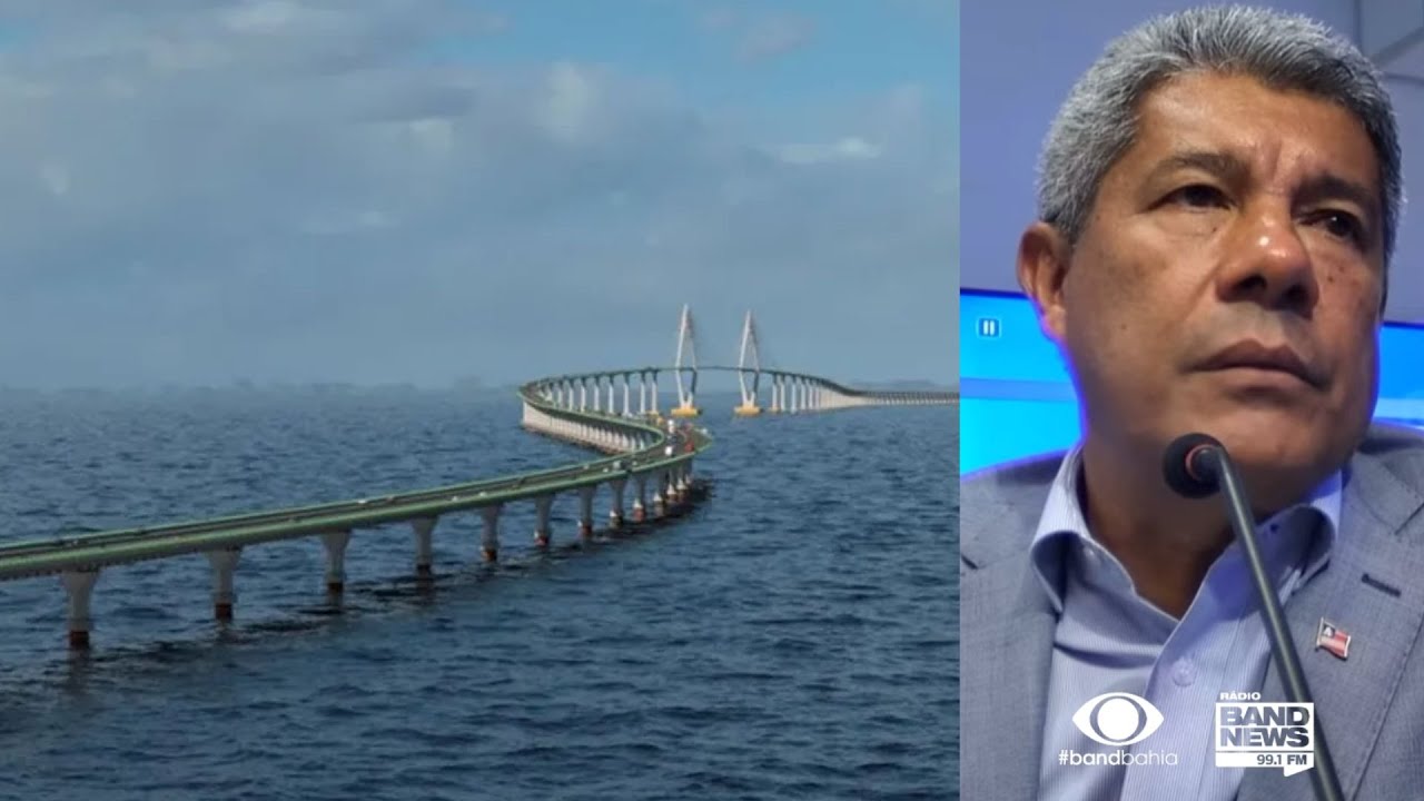 PONTE SALVADOR-ITAPARICA | Governador da Bahia, Jerônimo rodrigues, fala sobre obras