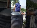 Water Tank Cleaning Fun At Home Funny Video