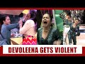 Bigg Boss 14 Day 102 Devoleena Bhattacharjee S Anger Crosses Its Limits Breaks Bowls And Cups