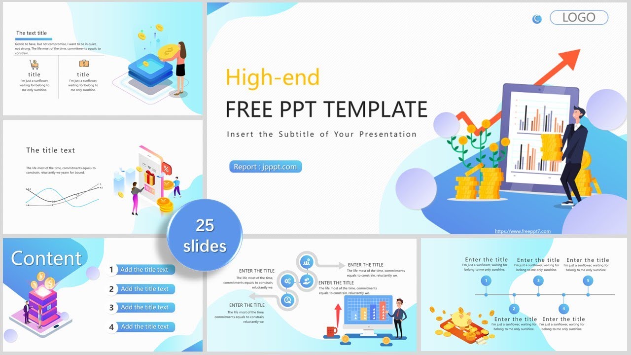 Financial planning powerpoint templates🔥Free slides 🔥