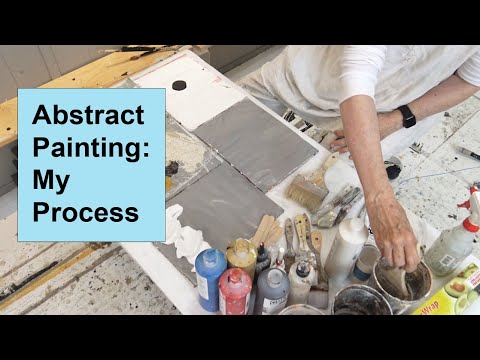 How to Create an Abstract Painting: My Process (PART 1) / Art with Adele
