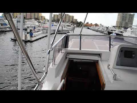 Cast off & Land downwind, Selene Trawler