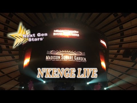 N'Kenge Sings the National Anthem at Madison Square Garden