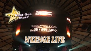 N'Kenge Sings the National Anthem at Madison Square Garden