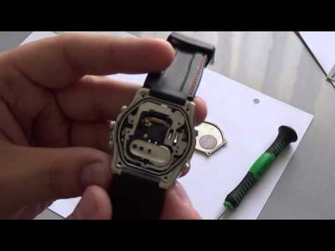 замена батарейки в часах касио эдифайс (casio edifice)EFA 120 модуль 4334