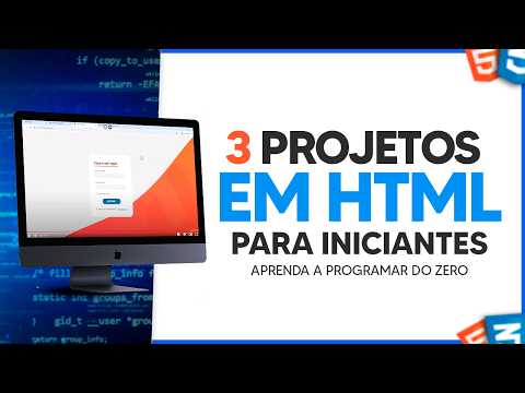 3 HTML and CSS Projects for Beginners